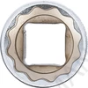 Kép 2/3 - Dugókulcs, tizenkétszögletű | 12,5 mm (1/2") | 21 mm