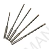 Kép 1/2 - M2 SDS-Plus 2 élű fúrószár Készlet 5 részes (5,5 x110 mm; 5,5 / 6 / 7 / 8 x160 mm)  1 db
