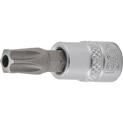 Behajtófej | 6,3 mm (1/4") | T-profil (Torx) T45 furattal