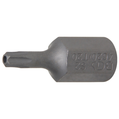 Behajtófej | Külső hatszögletű 10 mm (3/8") | T-profil (Torx) T20 furattal
