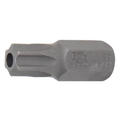 Behajtófej | Külső hatszögletű 10 mm (3/8") | T-profil (Torx) T50 furattal