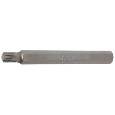 Behajtófej | Hossz 100 mm | Külső hatszögletű 10 mm (3/8") | Ékprofil (RIBE) M8