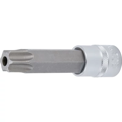 Behajtófej | Hossz 110 mm | 12,5 mm (1/2") | T-profil (Torx) T90 furattal