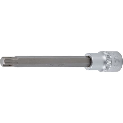 Behajtófej | Hossz 140 mm | 12,5 mm (1/2") | Ékprofil (RIBE) M10