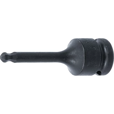 Levegős dugókulcs  1/2"  imbusz gömbfejű  6 mm