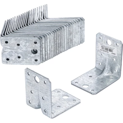 Sarokvas | peremszegéllyel | 70 x 70 x 55 x 2,5 mm | gazdaságos csomag | 25 db