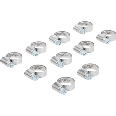Tömlőbilincs | INOX | 12 x 20 mm | 10 darabos