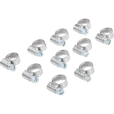Tömlőbilincs | INOX | 8 x 12 mm | 10 darabos