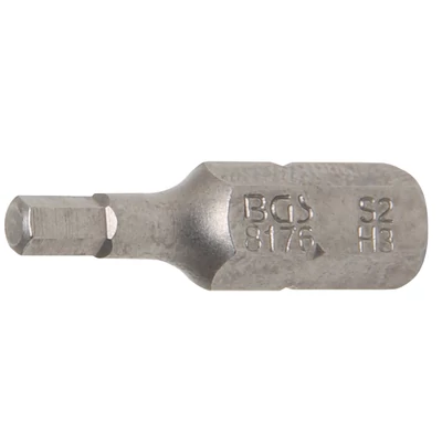 Behajtófej | Külső hatszögletű 6,3 mm (1/4") | Belső hatszögletű 3 mm