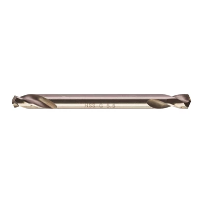 Kétvégű HSS-G – fémfúrók 5,5  mm 10 db