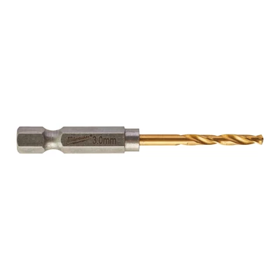 Fémfúró Shockwave HSS-G TiN 3 mm 10 db