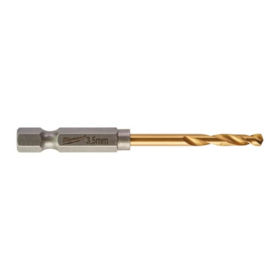 Fémfúró Shockwave HSS-G TiN 3.5 mm 10 db