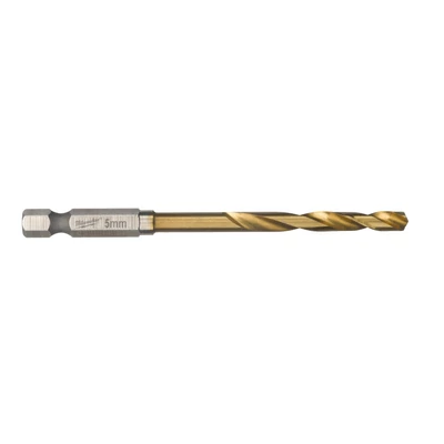 Fémfúró Shockwave HSS-G TiN 5 mm 10 db