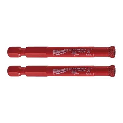 Diamond Plus™ Vizes / Száraz fúrószár 6 mm 2 részes