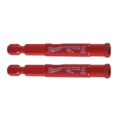Diamond Plus™ Vizes / Száraz fúrószár 8 mm 2 részes