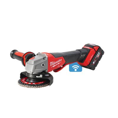 M18 FUEL™ ONE-KEY™ 125 SAROKCSISZOLÓ FÉKEZŐ FUNKCIÓVAL ÉS HOSSZÚ ALSÓ KAPCSOLÓVAL M18ONEFSAG125XPDB-502X