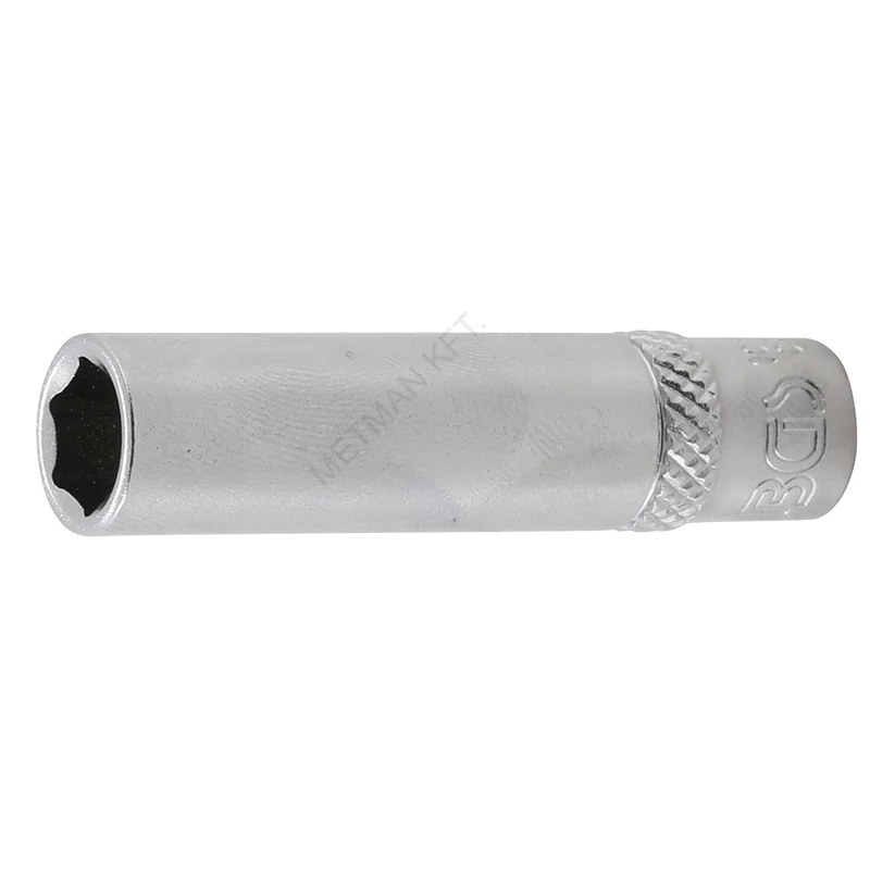 Dugókulcs, hatszögletű, mély | 6,3 mm (1/4") | 8 mm