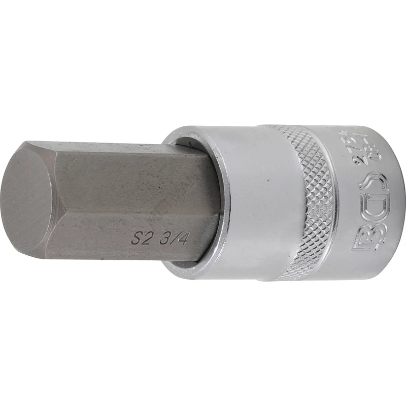 Behajtófej | 1/2" | Belső hatszögletű 3/4"
