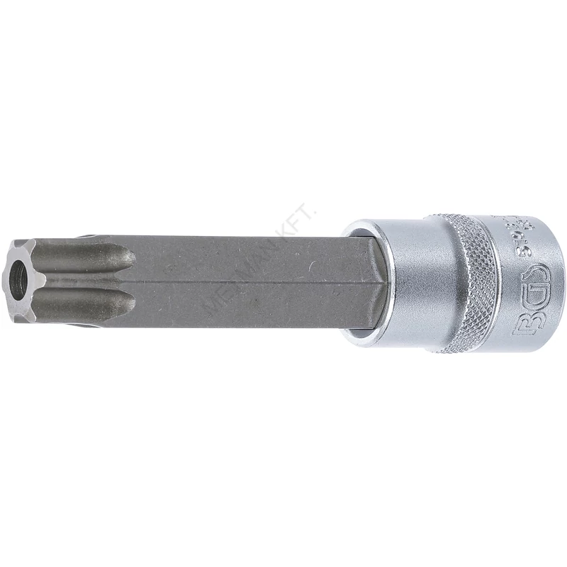 Behajtófej | Hossz 110 mm | 12,5 mm (1/2") | T-profil (Torx) T80 furattal