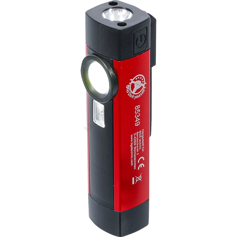 COB-LED / UV kézi munkalámpa, alumínium | 1 W
