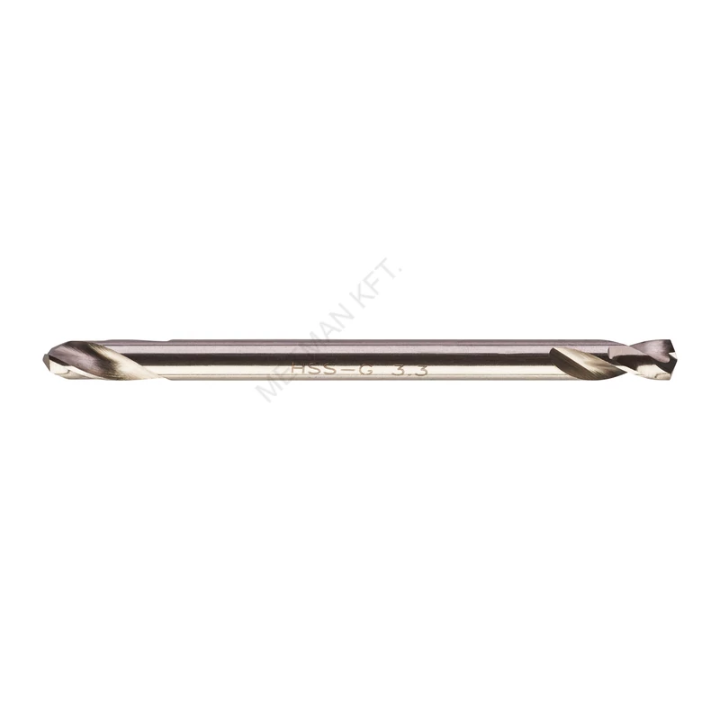 Kétvégű HSS-G – fémfúrók 3,3  mm 10 db