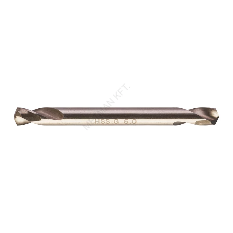 Kétvégű HSS-G – fémfúrók 6,0  mm 10 db