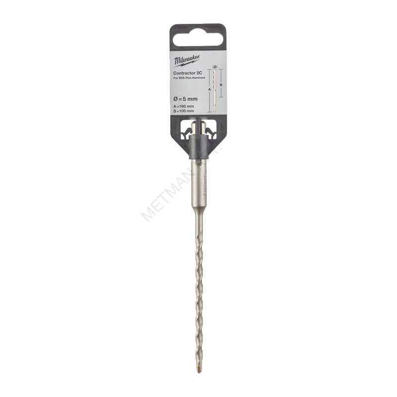 Standard SDS-Plus 2 élű fúrószár 5x160 mm 1 db