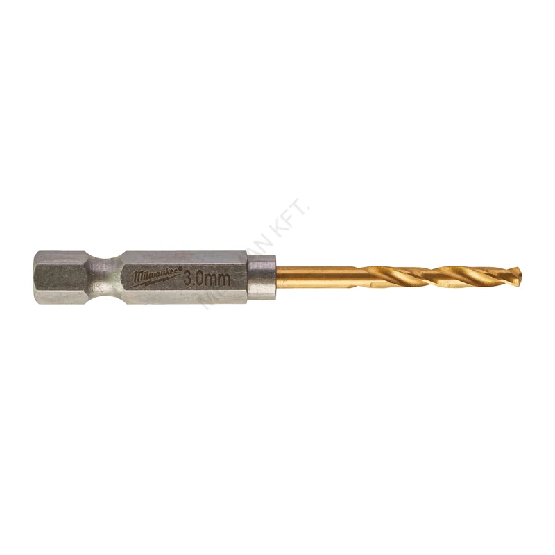 Fémfúró Shockwave HSS-G TiN 3 mm 10 db