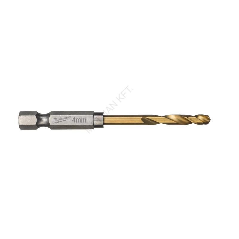 Fémfúró Shockwave HSS-G TiN 4 mm 10 db