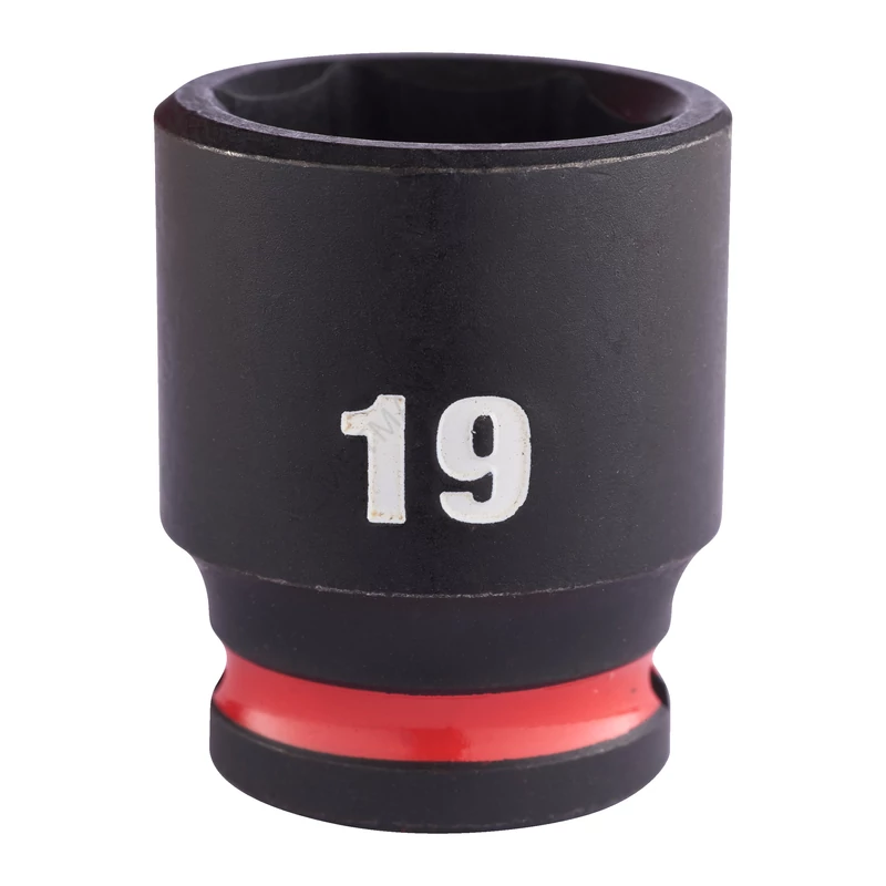 3/8" Gépi Dugókulcs 6 lapú, rövid 19 mm - 1 db