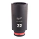 3/8&quot; Gépi Dugókulcs 6 lapú, hosszú 22 mm - 1 db